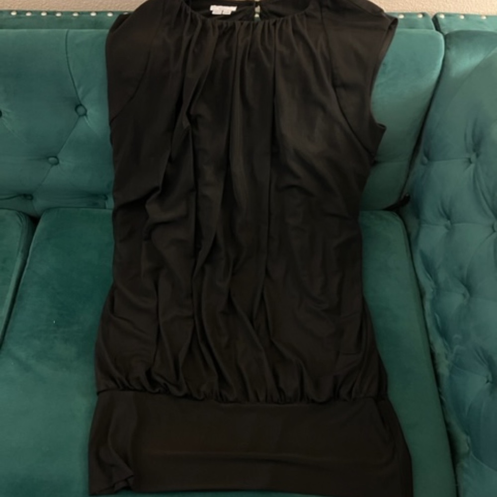London Times Women's Black Bubble Dress